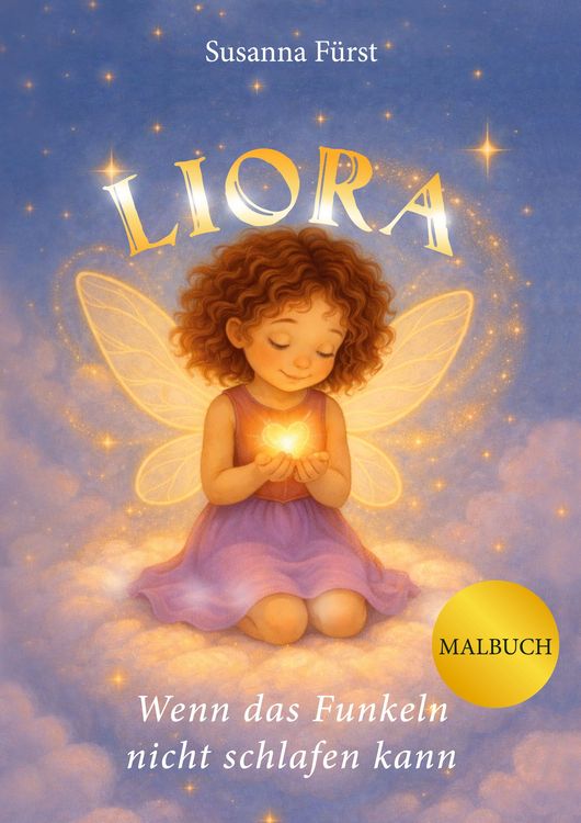 Produktbild: Liora - Wenn das Funkeln nicht schlafen kann - Malbuch