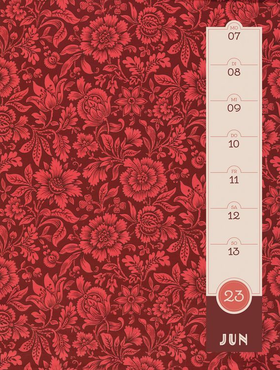 Produktbild: Patterns Wochenplaner Kalender 2027