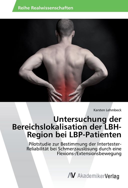 Produktbild: Untersuchung der Bereichslokalisation der LBH-Region bei LBP-Patienten