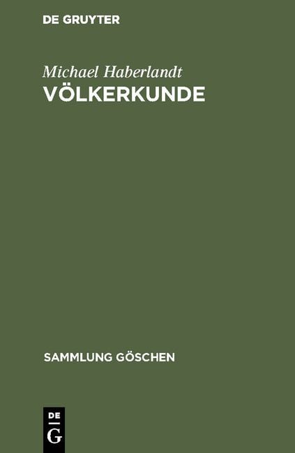 Produktbild: V&ouml;lkerkunde