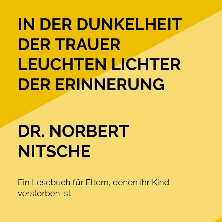 Produktbild: In der Dunkelheit der Trauer leuchten Lichter der Erinnerung