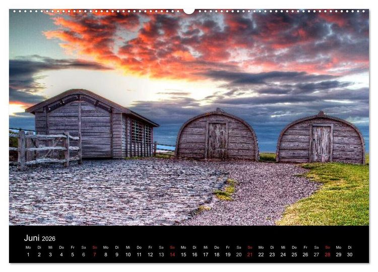Produktbild: Holy Island - England (Wandkalender 2026 DIN A2 quer), CALVENDO Monatskalender