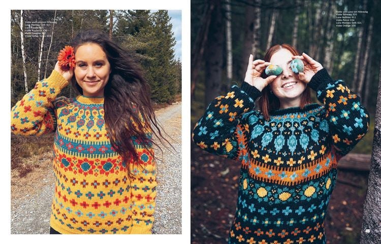 Produktbild: Einfach nordisch stricken: Farbenfroh!
