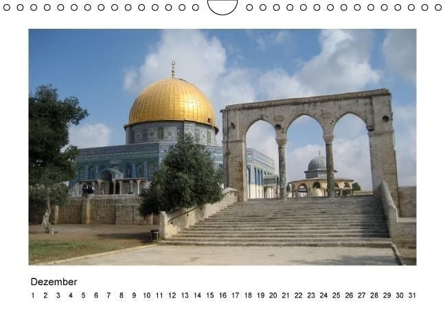 Produktbild: ISRAEL (Wandkalender immerw&auml;hrend DIN A4 quer)