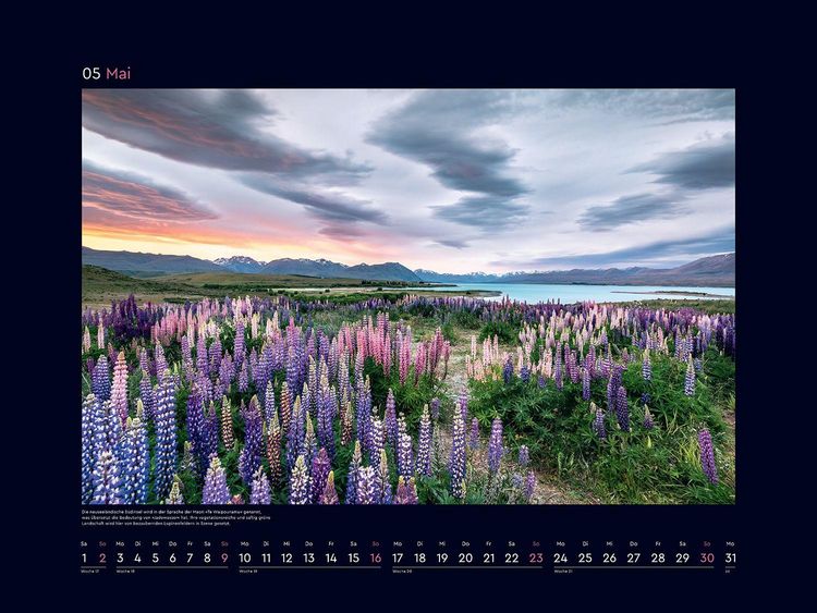 Produktbild: Aufgebl&uuml;ht - KUNTH Wandkalender 2027