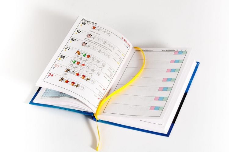 Produktbild: Das Mondjahr 2027 - Der farbige Taschenkalender