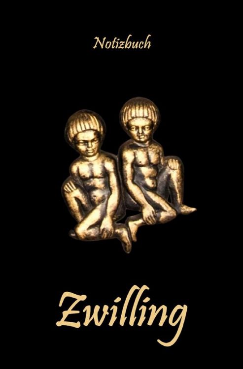 Produktbild: Notizbuch Zwilling Sternzeichen