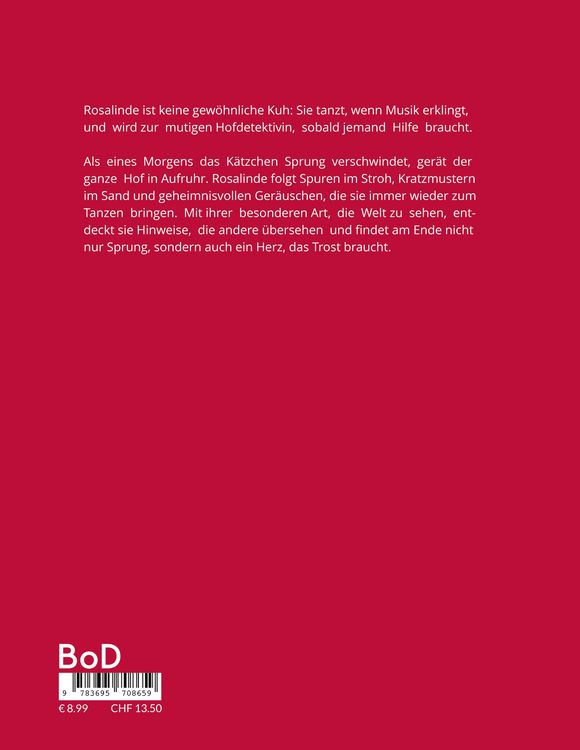 Produktbild: Rosalinde, die Hofdetektivin Band 1: Das verschwundene K&auml;tzchen ab 4 Jahren