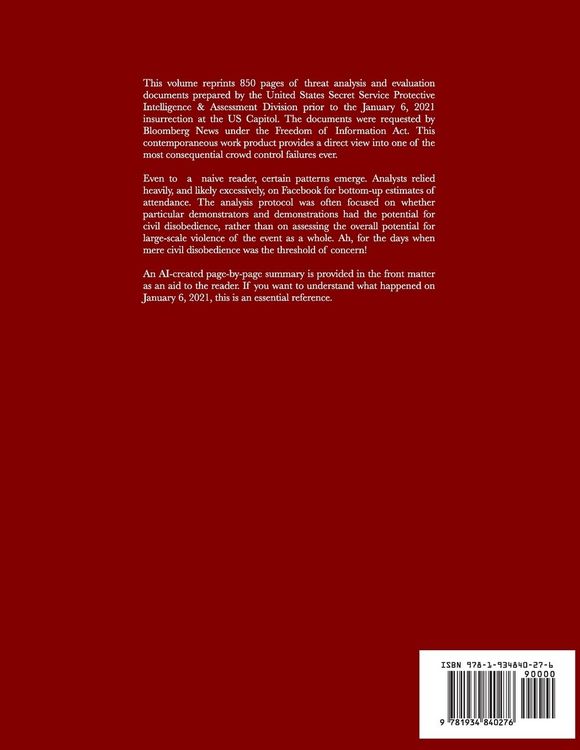Produktbild: The United States Secret Service Failed To Prepare for Insurrection Day