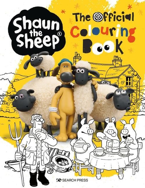 Produktbild: Shaun the Sheep - The Official Colouring Book