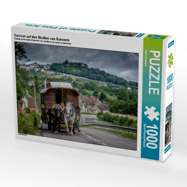 Produktbild: Caravan auf den Stra&szlig;en von Sancerre (Puzzle)