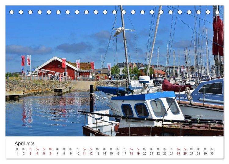 Produktbild: Heiligenhafen immer wieder (Tischkalender 2026 DIN A5 quer), CALVENDO Monatskalender