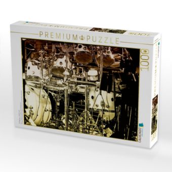 Produktbild: CALVENDO Puzzle Schlagzeug - einfach cool | 1000 Teile Lege-Gr&ouml;&szlig;e 64x48cm Foto-Puzzle f&uuml;r gl&uuml;ckliche Stunden