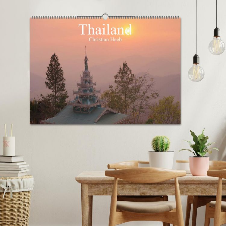 Produktbild: Thailand Christian Heeb (Wandkalender 2026 DIN A2 quer), CALVENDO Monatskalender