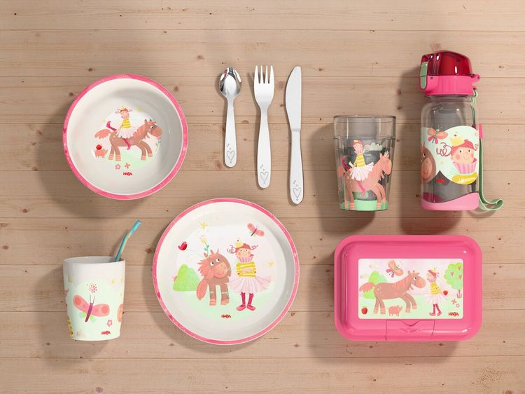Produktbild: Brotdose, Prinzessin & Pferd Motiv 1