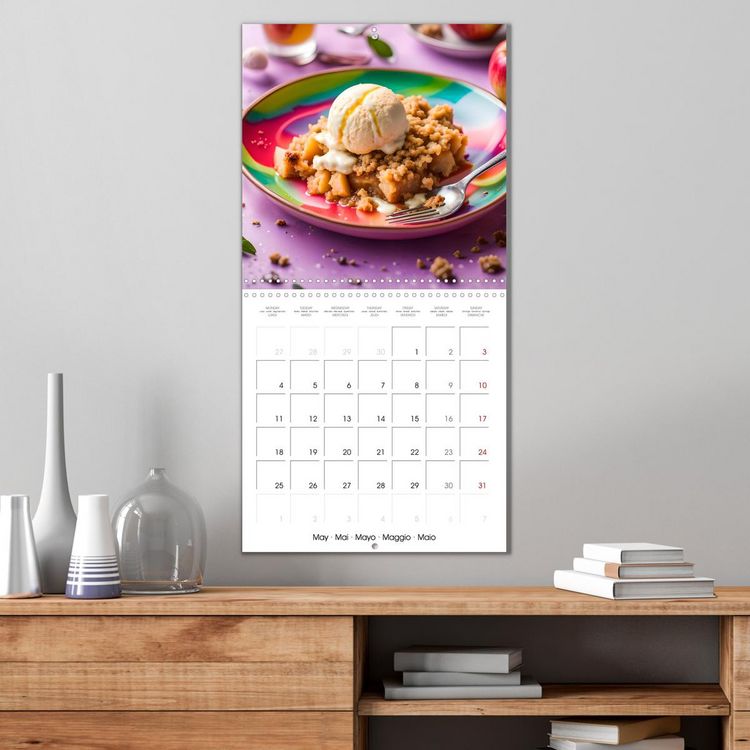 Produktbild: Dessert dreams (Wall Calendar 2026 12 &times; 12 Inch) CALVENDO 12 Month Wall Calendar