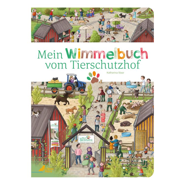 Produktbild: Mein Wimmelbuch vom Tierschutzhof