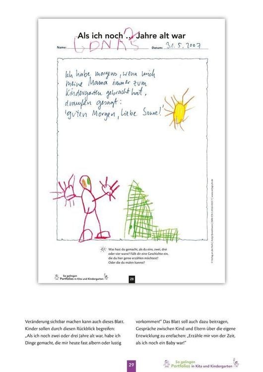 Produktbild: So gelingen Portfolios in Kita und Kindergarten