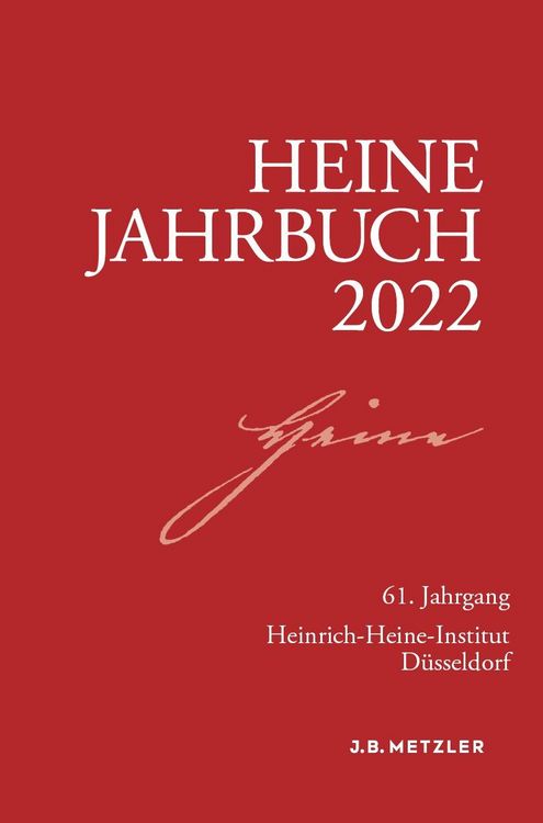 Produktbild: Heine-Jahrbuch 2022