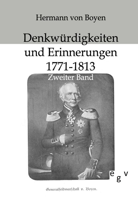 Produktbild: Denkw&uuml;rdigkeiten und Erinnerungen 1771-1813