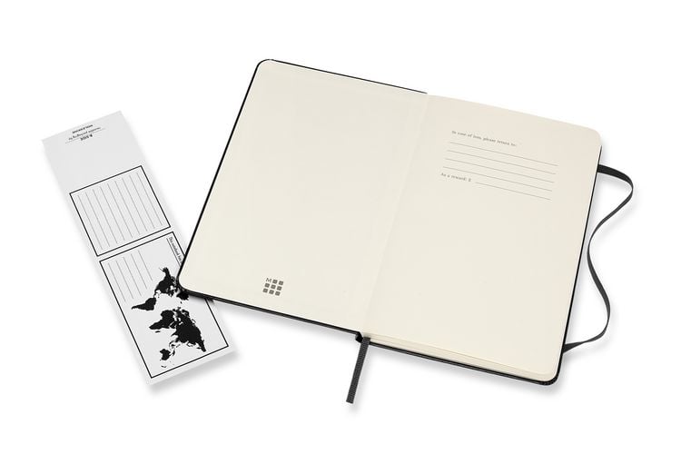 Produktbild: Moleskine Notizbuch Medium, Liniert, Schwarz