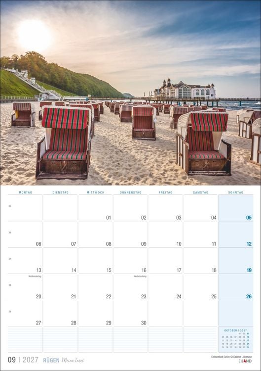 Produktbild: R&uuml;gen &hellip;meine Insel Kalender 2027