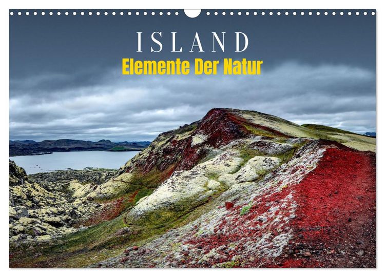 Produktbild: Island - Elemente der Natur (Wandkalender 2026 DIN A3 quer), CALVENDO Monatskalender