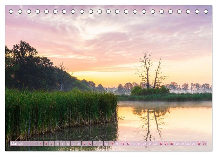 Produktbild: Stille Naturmomente (Tischkalender 2026 DIN A5 quer), CALVENDO Monatskalender