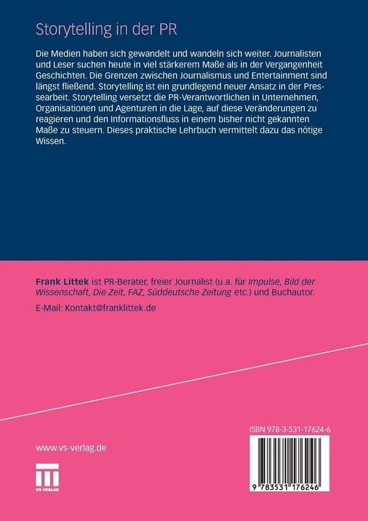 Produktbild: Storytelling in der PR