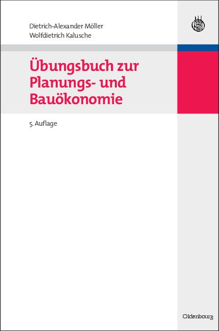 Produktbild: &Uuml;bungsbuch zur Planungs- und Bau&ouml;konomie
