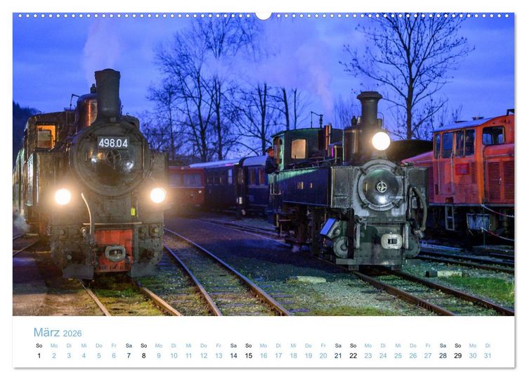 Produktbild: Steyrtalbahn (hochwertiger Premium Wandkalender 2026 DIN A2 quer), Kunstdruck in Hochglanz