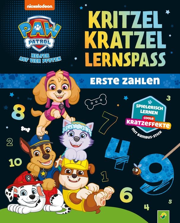 Bild vom Artikel PAW Patrol Kritzel-Kratzel-Lernspaß: Erste Zahlen vom Autor Schwager & Steinlein Verlag