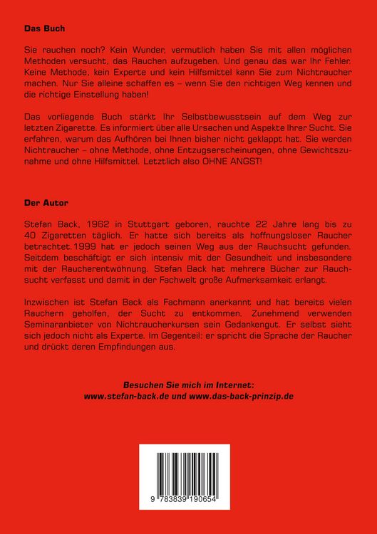 Produktbild: Ohne Angst Nichtraucher werden