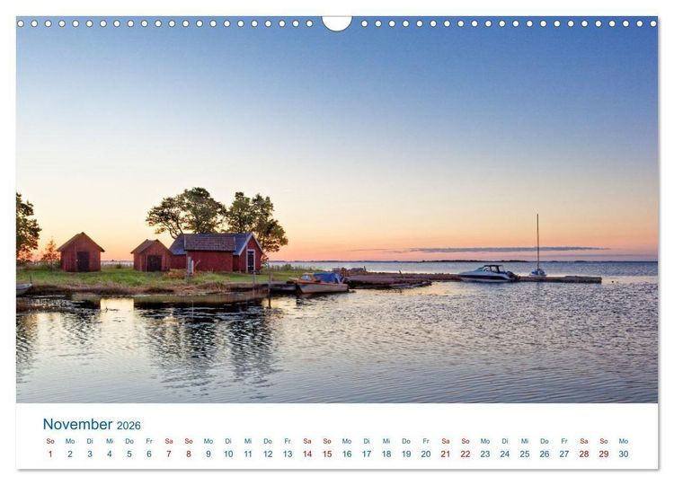Produktbild: &Ouml;land - Schwedens Insel der Sonne und des Windes (Wandkalender 2026 DIN A3 quer), CALVENDO Monatskalender