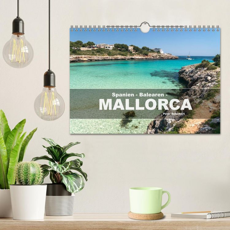 Produktbild: Spanien - Balearen - Mallorca (Wandkalender 2026 DIN A4 quer), CALVENDO Monatskalender