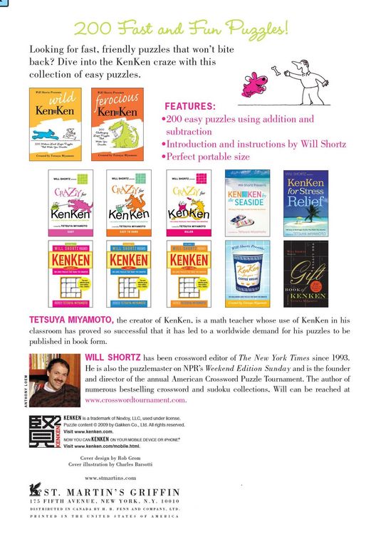 Produktbild: Will Shortz Presents Tame KenKen