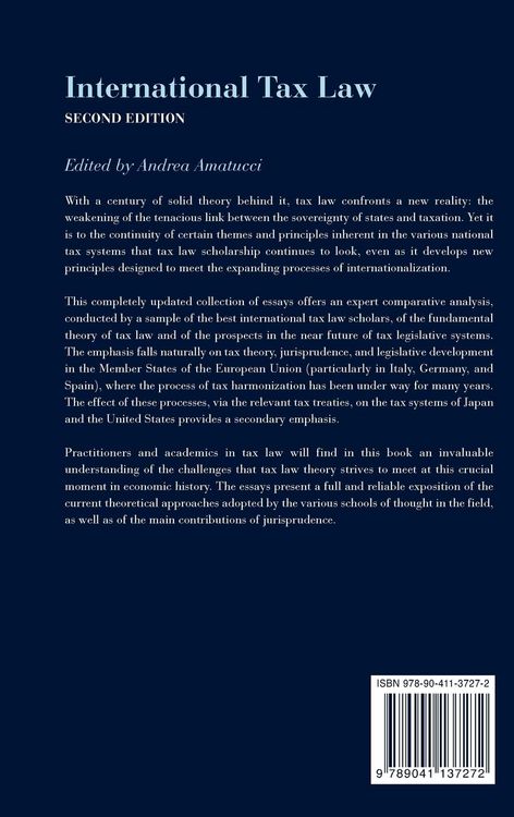 Produktbild: International Tax Law - Second Revised Edition