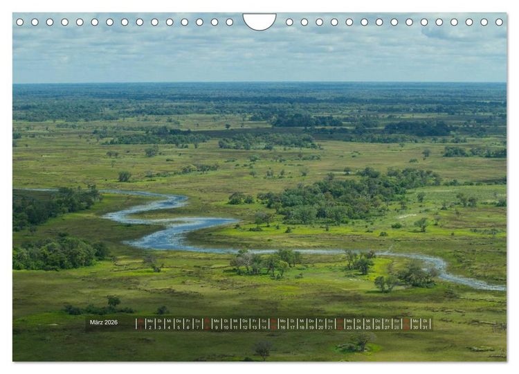 Produktbild: Abenteuer Botswana Afrika - Adventure Botswana (Wandkalender 2026 DIN A4 quer), CALVENDO Monatskalender