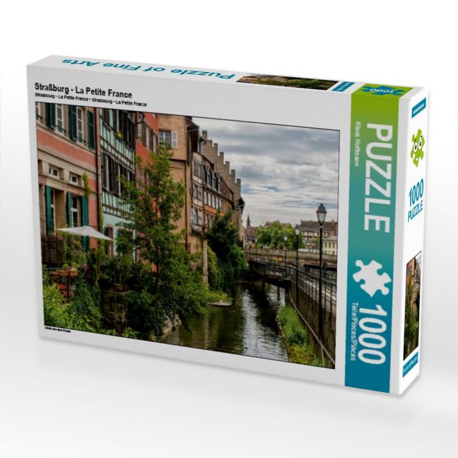 Produktbild: CALVENDO Puzzle Stra&szlig;burg - La Petite France | 1000 Teile Lege-Gr&ouml;&szlig;e 64x48cm Foto-Puzzle f&uuml;r gl&uuml;ckliche Stunden