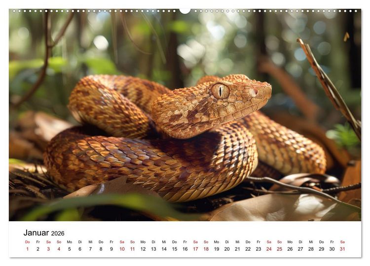 Produktbild: Wildes Down Under: Tiere des Australischen Kontinents (hochwertiger Premium Wandkalender 2026 DIN A2 quer), Kunstdruck in Hochglanz