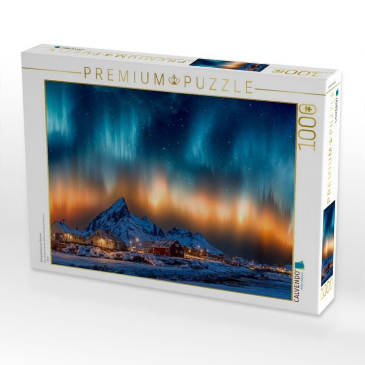 Produktbild: CALVENDO Puzzle Farbspektakel am Himmel | 1000 Teile Lege-Gr&ouml;&szlig;e 64x48cm Foto-Puzzle f&uuml;r gl&uuml;ckliche Stunden