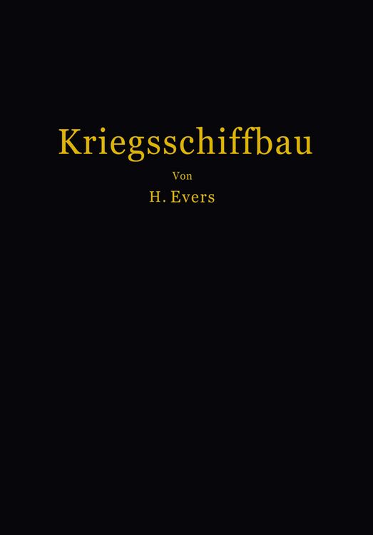 Produktbild: Kriegsschiffbau