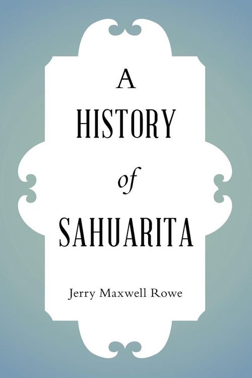Produktbild: A History of Sahuarita