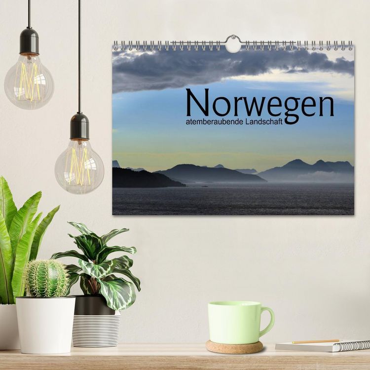 Produktbild: Norwegen atemberaubende Landschaft (Wandkalender 2026 DIN A4 quer), CALVENDO Monatskalender