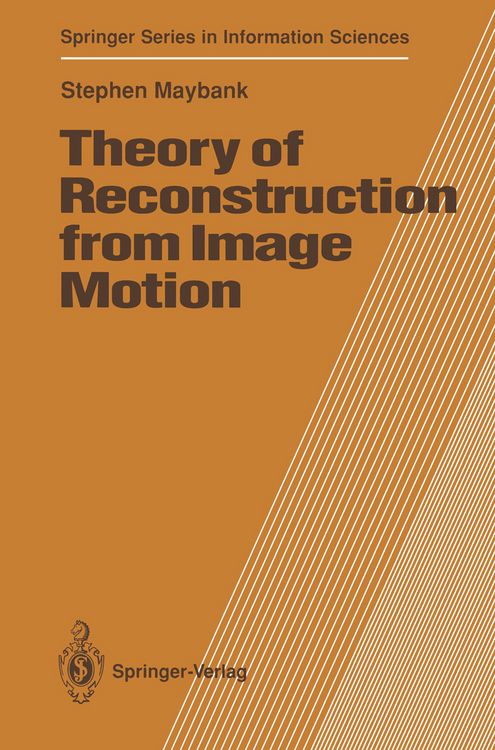 Produktbild: Theory of Reconstruction from Image Motion