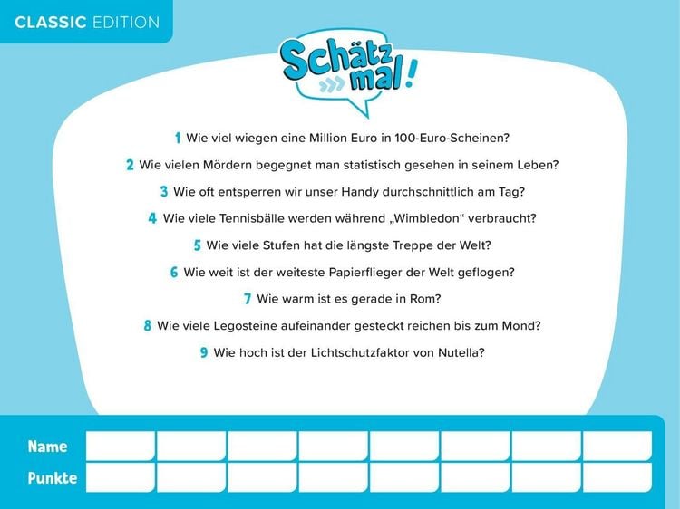 Produktbild: Sch&auml;tz mal! Classic Edition