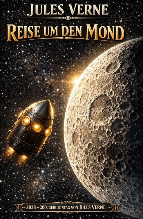 Produktbild: 2028 - 200. Geburtstag von Jules Verne / Reise um den Mond