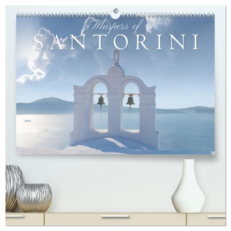 Produktbild: Whispers of Santorini (High Quality Premium Wall Calendar 2026 DIN A2 landscape),CALVENDO 12 Month Wall Calendar
