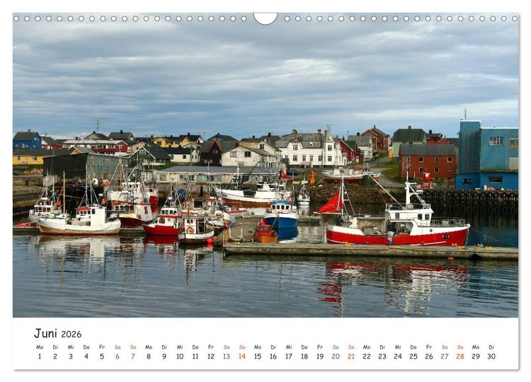 Produktbild: Nordnorwegen im Licht (Wandkalender 2026 DIN A3 quer), CALVENDO Monatskalender