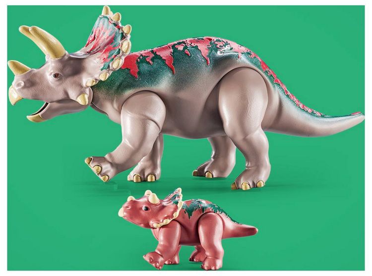 Produktbild: 71821 Triceratops mit Jungtier